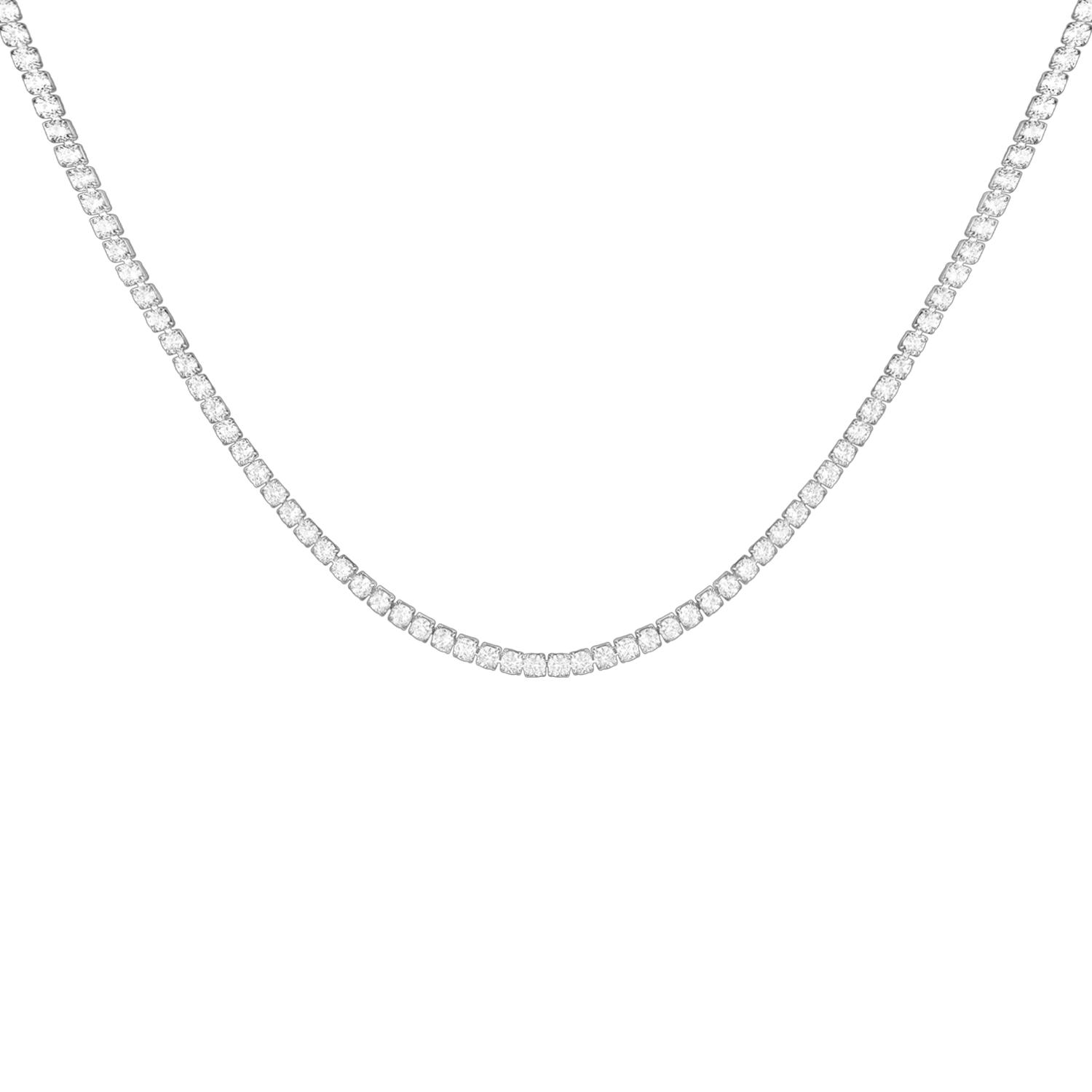 Ava Necklace Silver