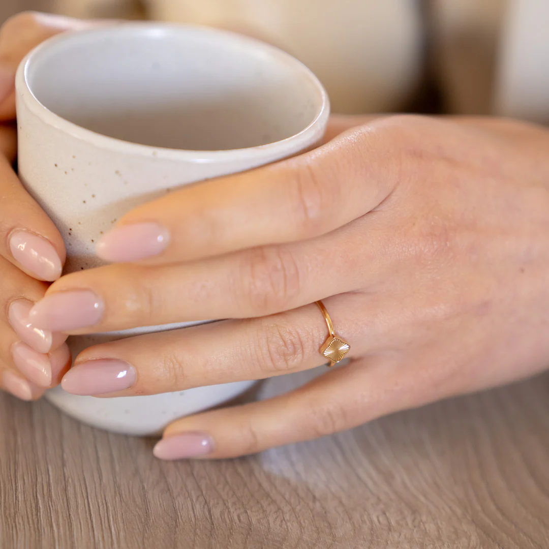 Flora Gold Ring - Image 3