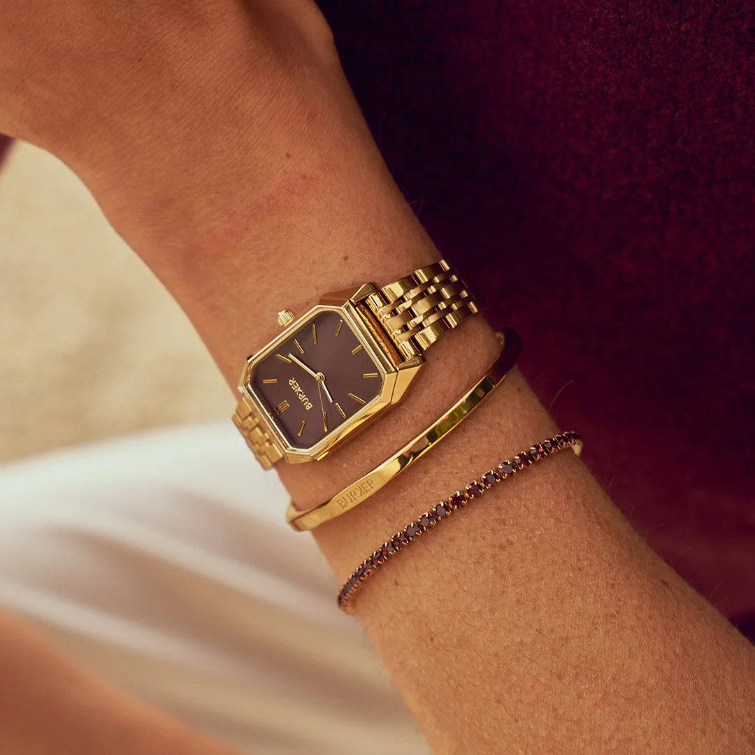 Isabell Gold Burgundy - Image 5