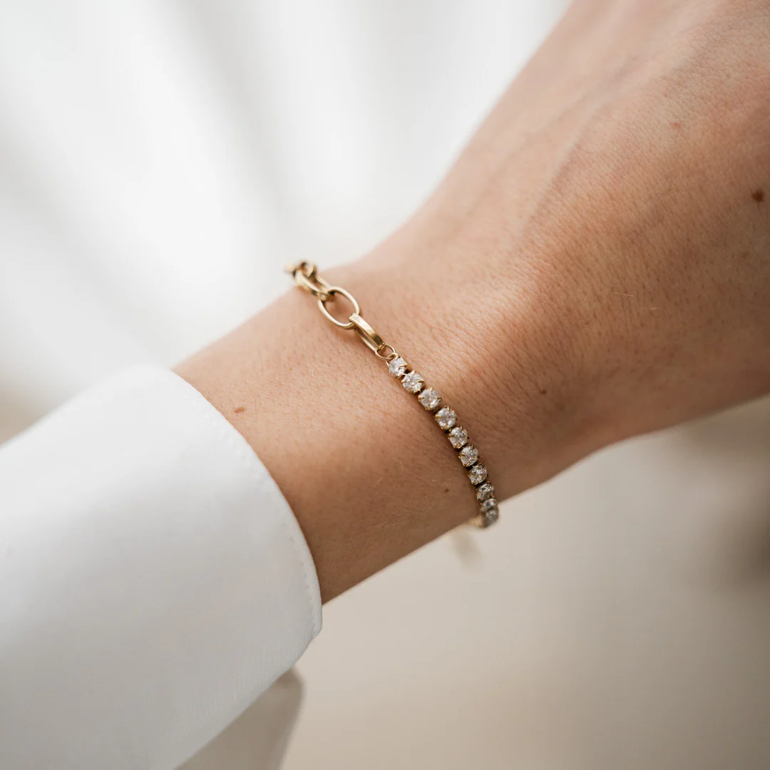 Jade Gold Bracelet - Image 3