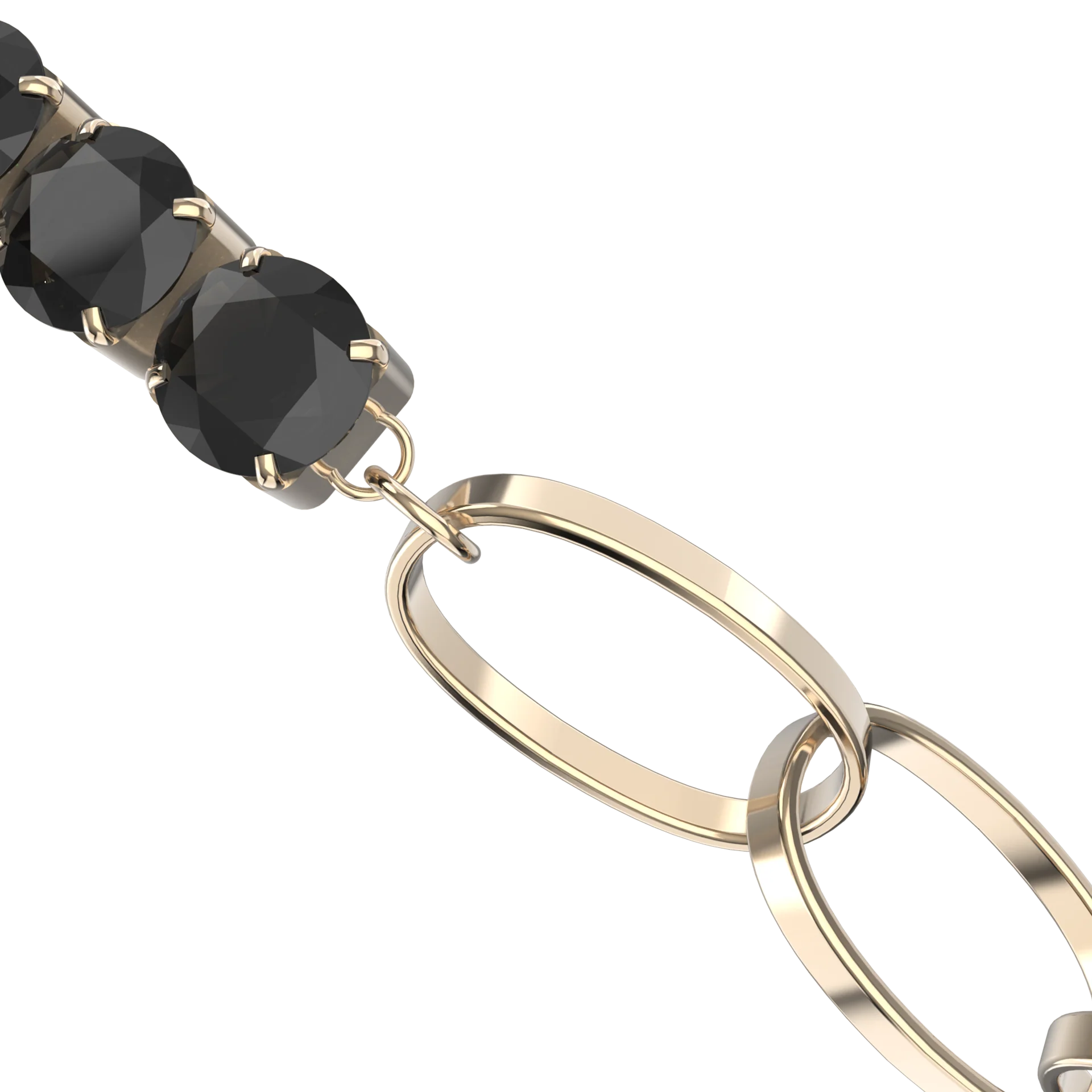 Jade Gold Black Bracelet - Image 2