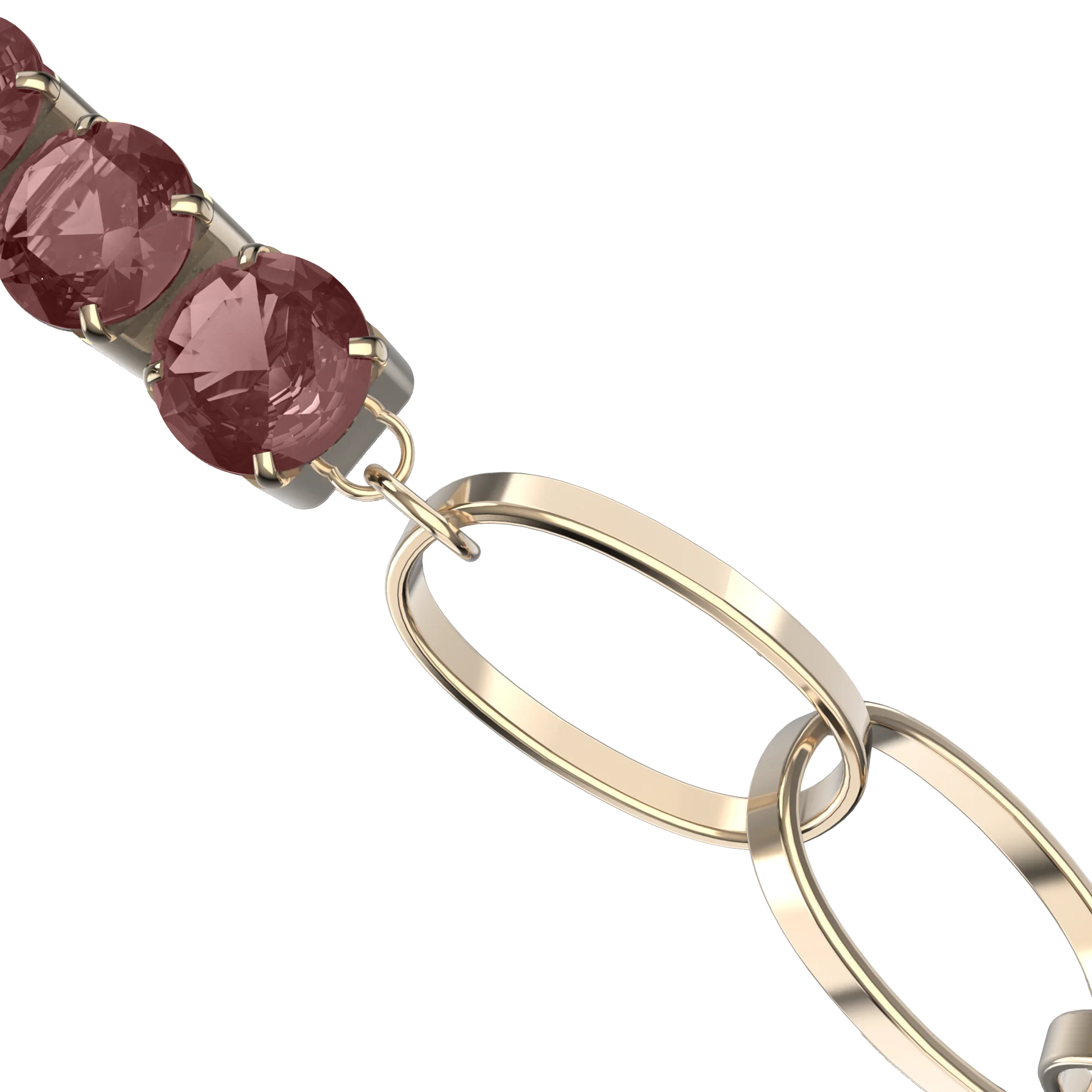 Jade Gold Burgundy Bracelet - Image 2