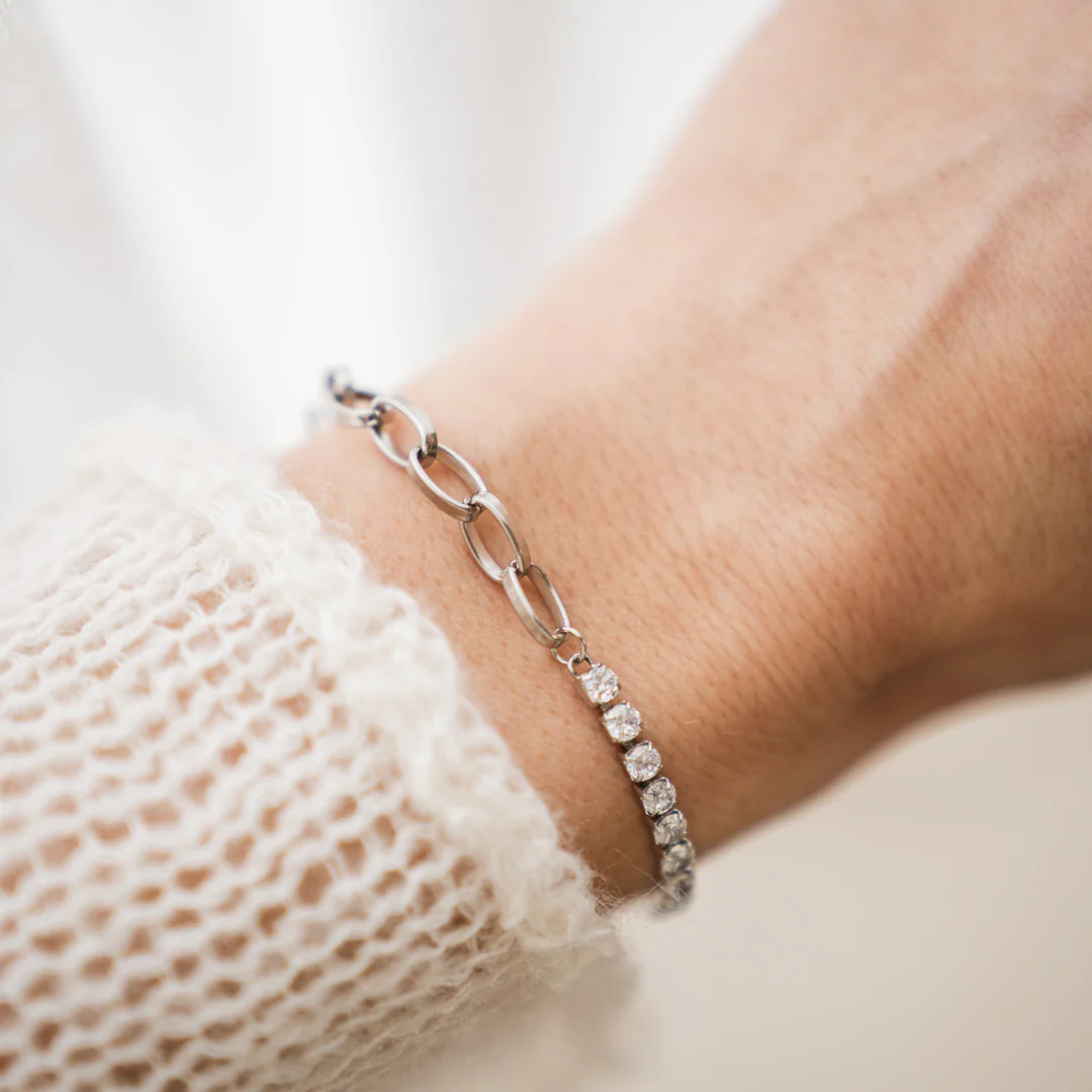 Jade Silver Bracelet - Image 3