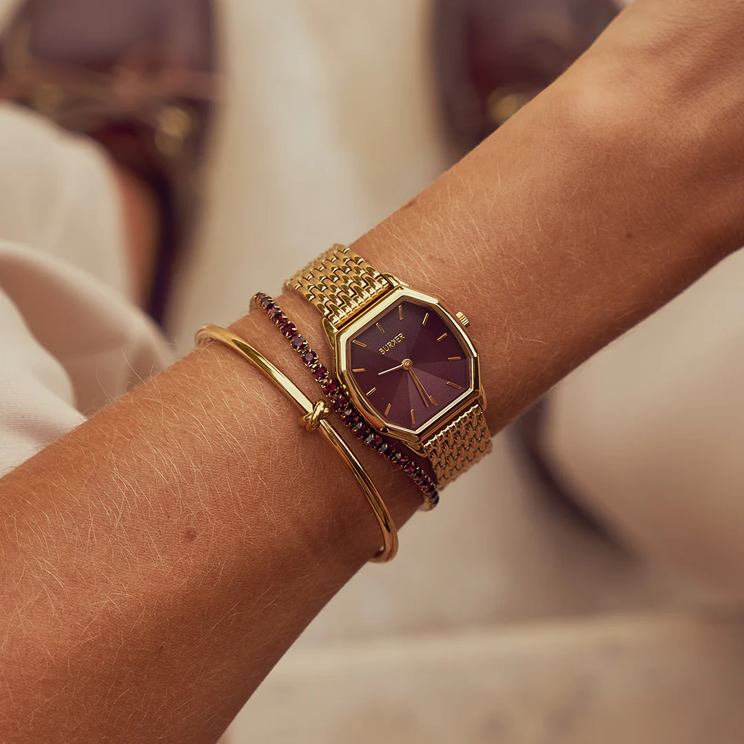 Julia Gold Burgundy - Image 4