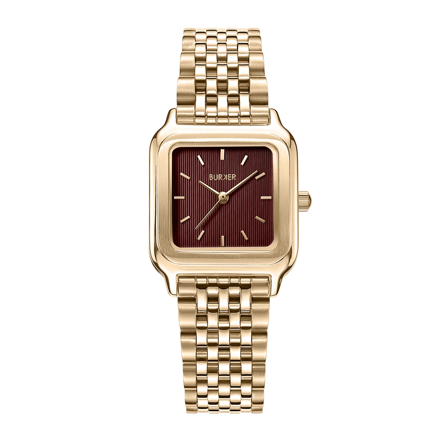 Macy Gold Burgundy