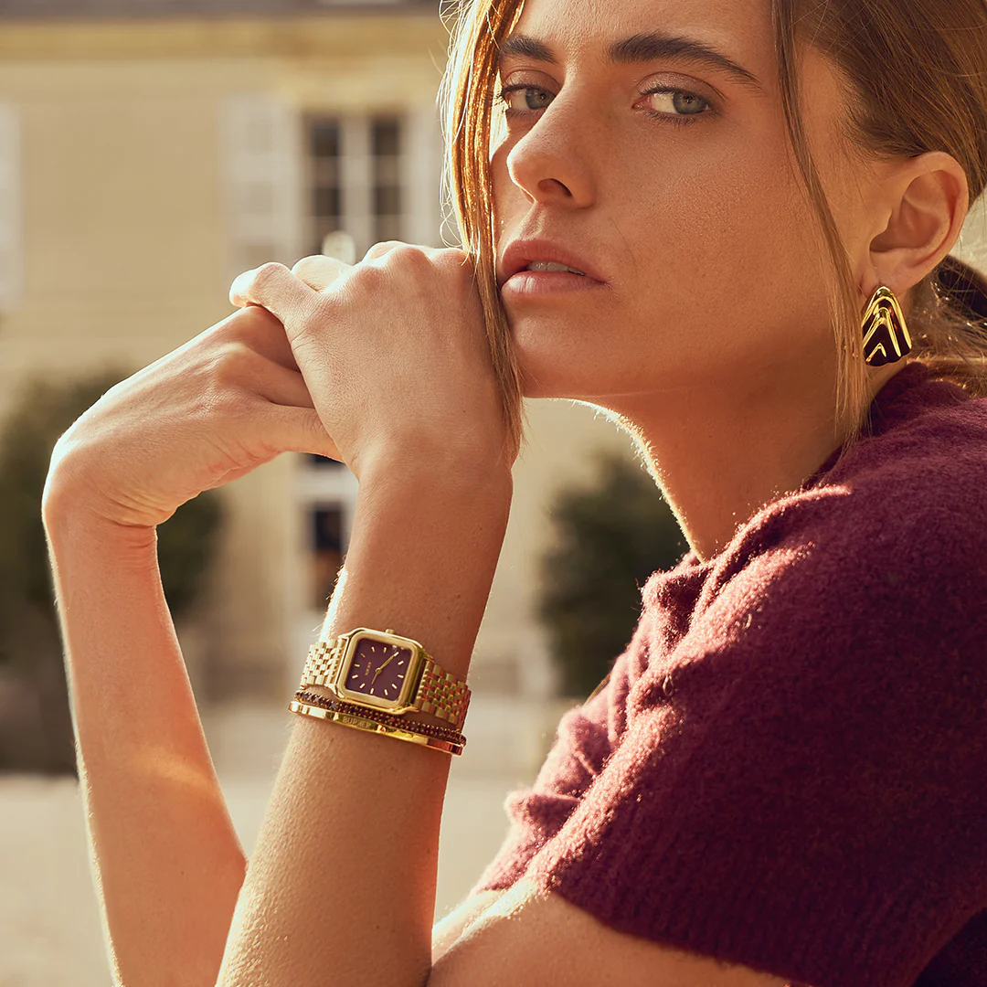 Macy Gold Burgundy - Image 6