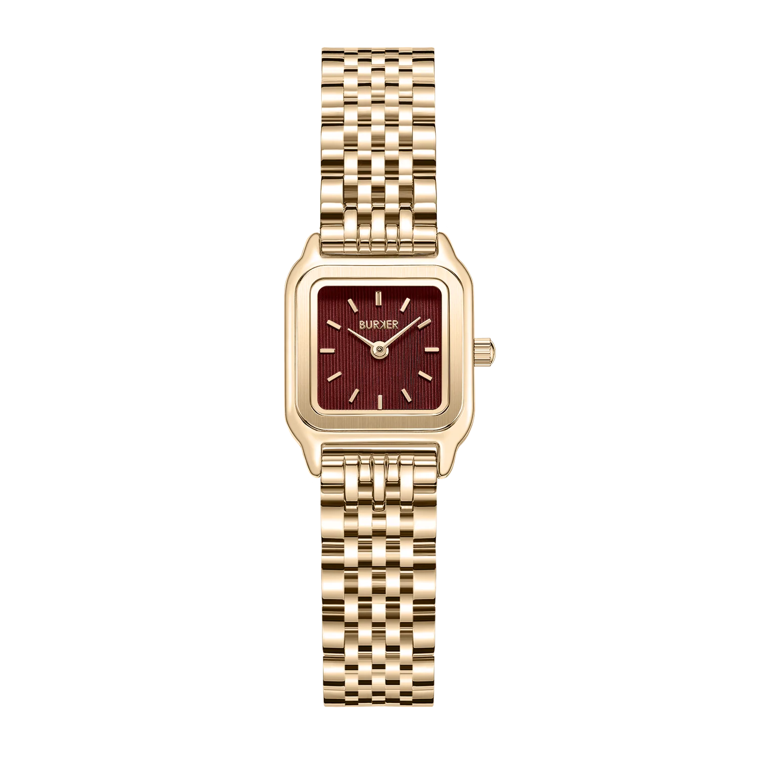 Macy Petite Gold Burgundy