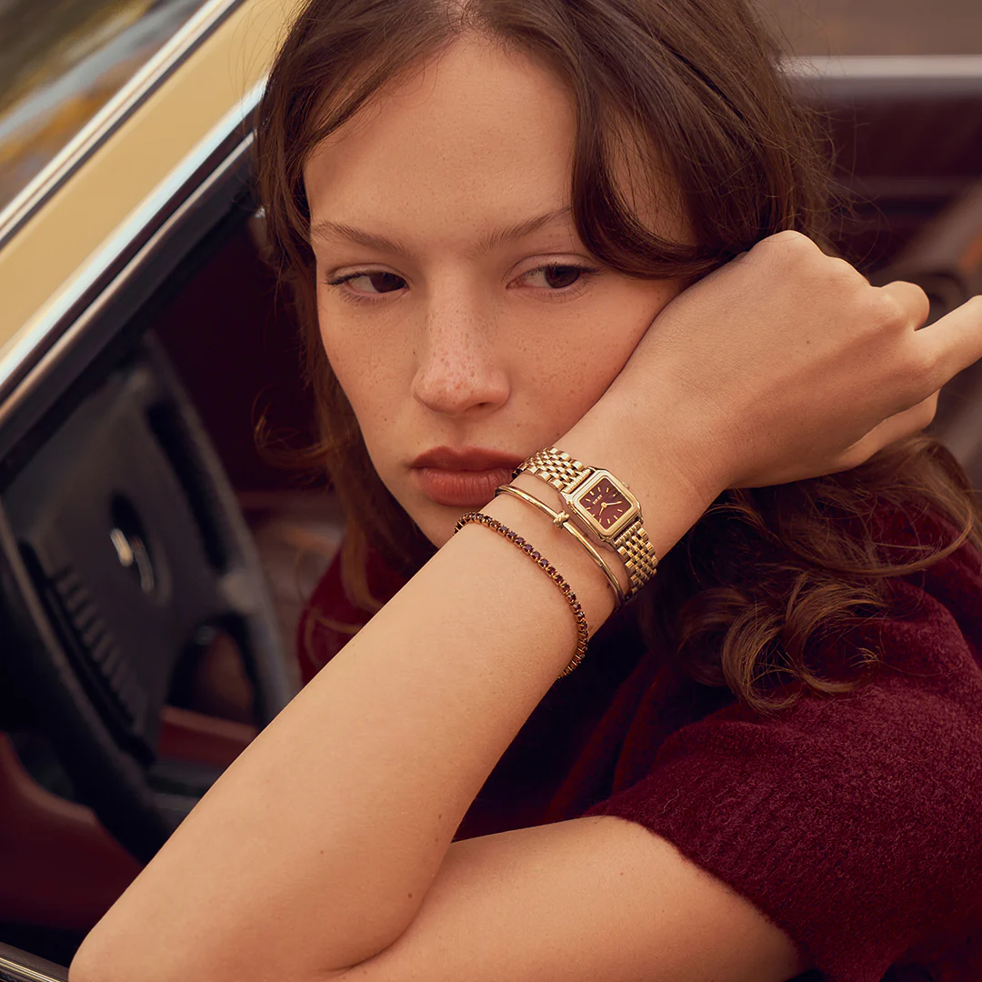 Macy Petite Gold Burgundy - Image 4