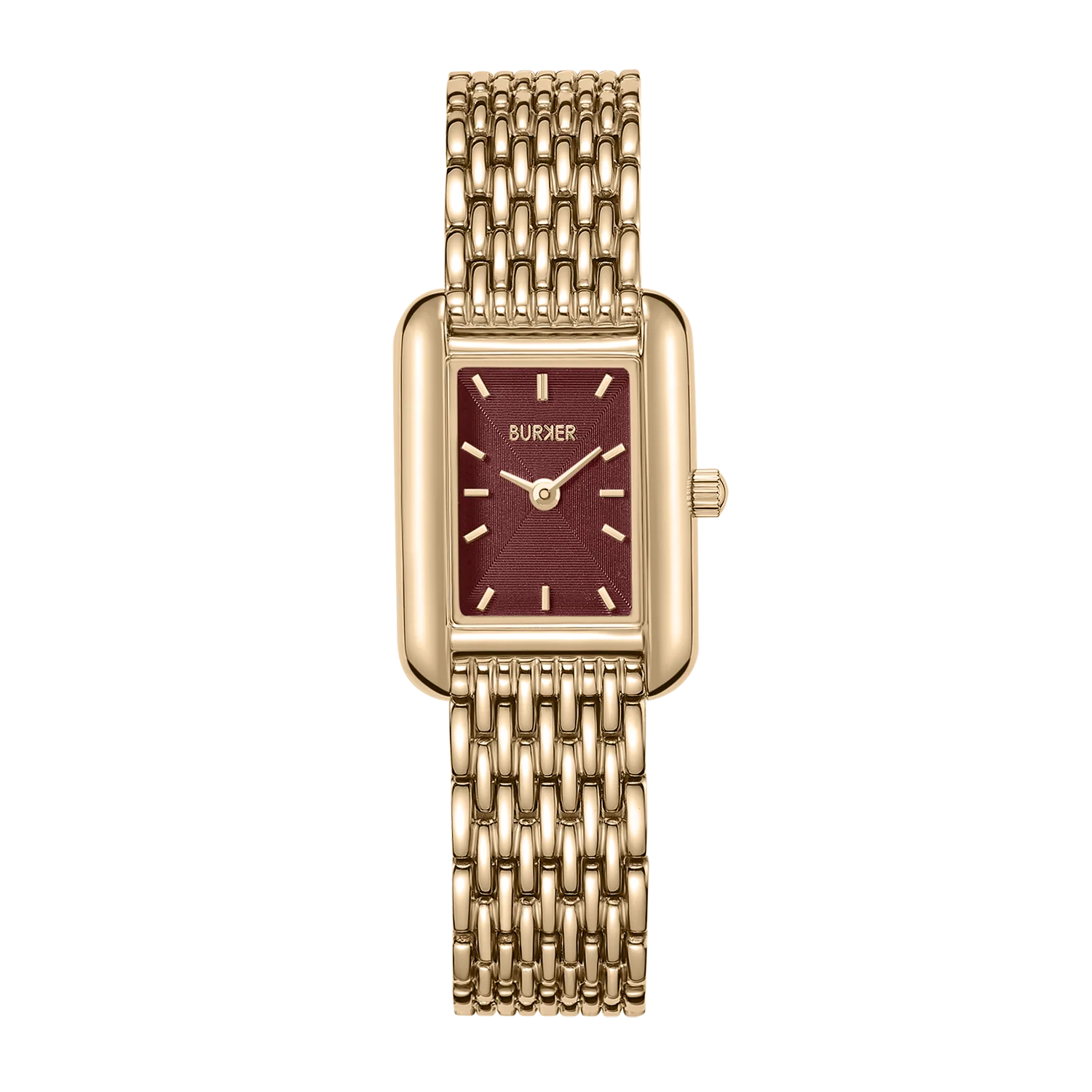Olivia Petite Gold Burgundy