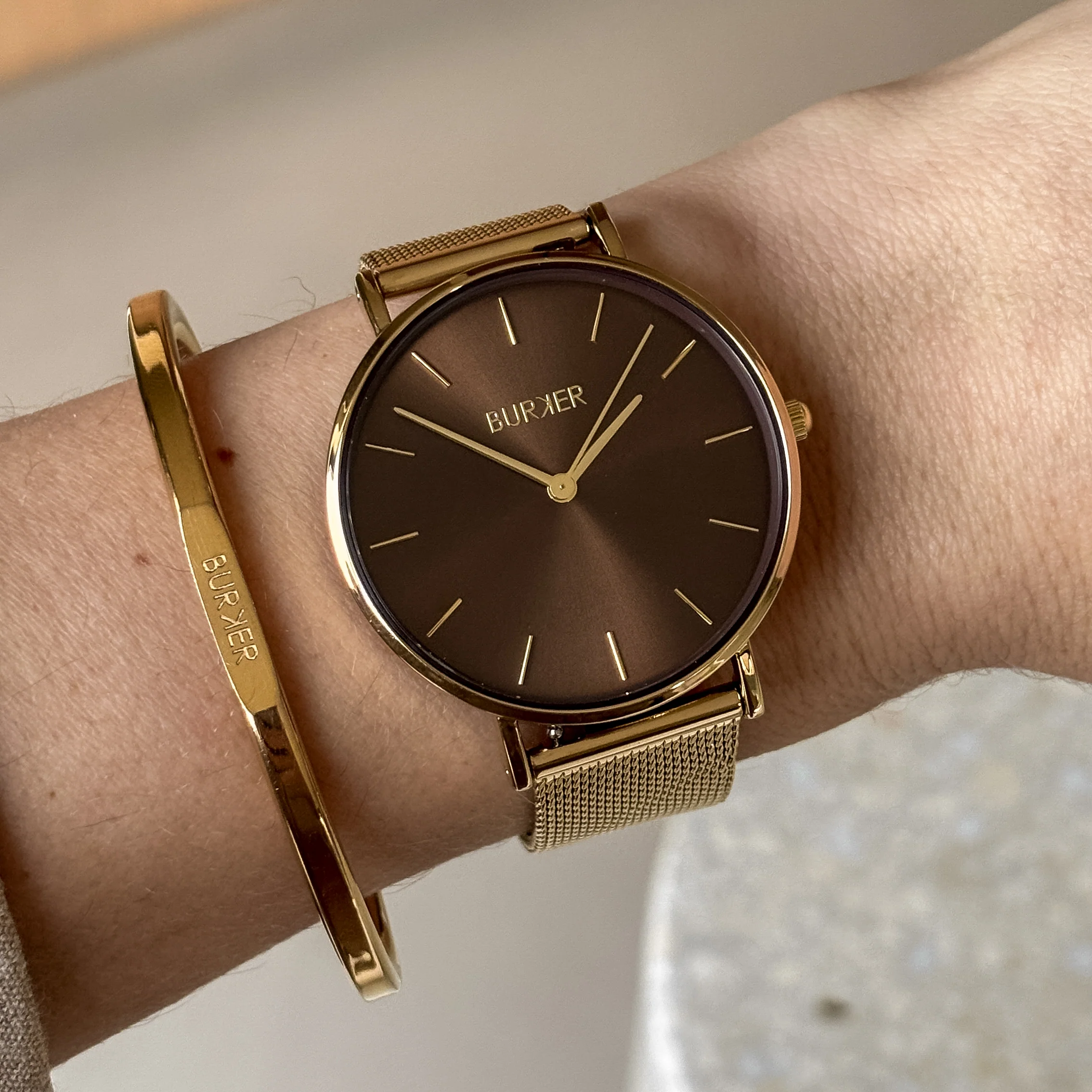 Ruby Gold Brown Mesh - Image 4
