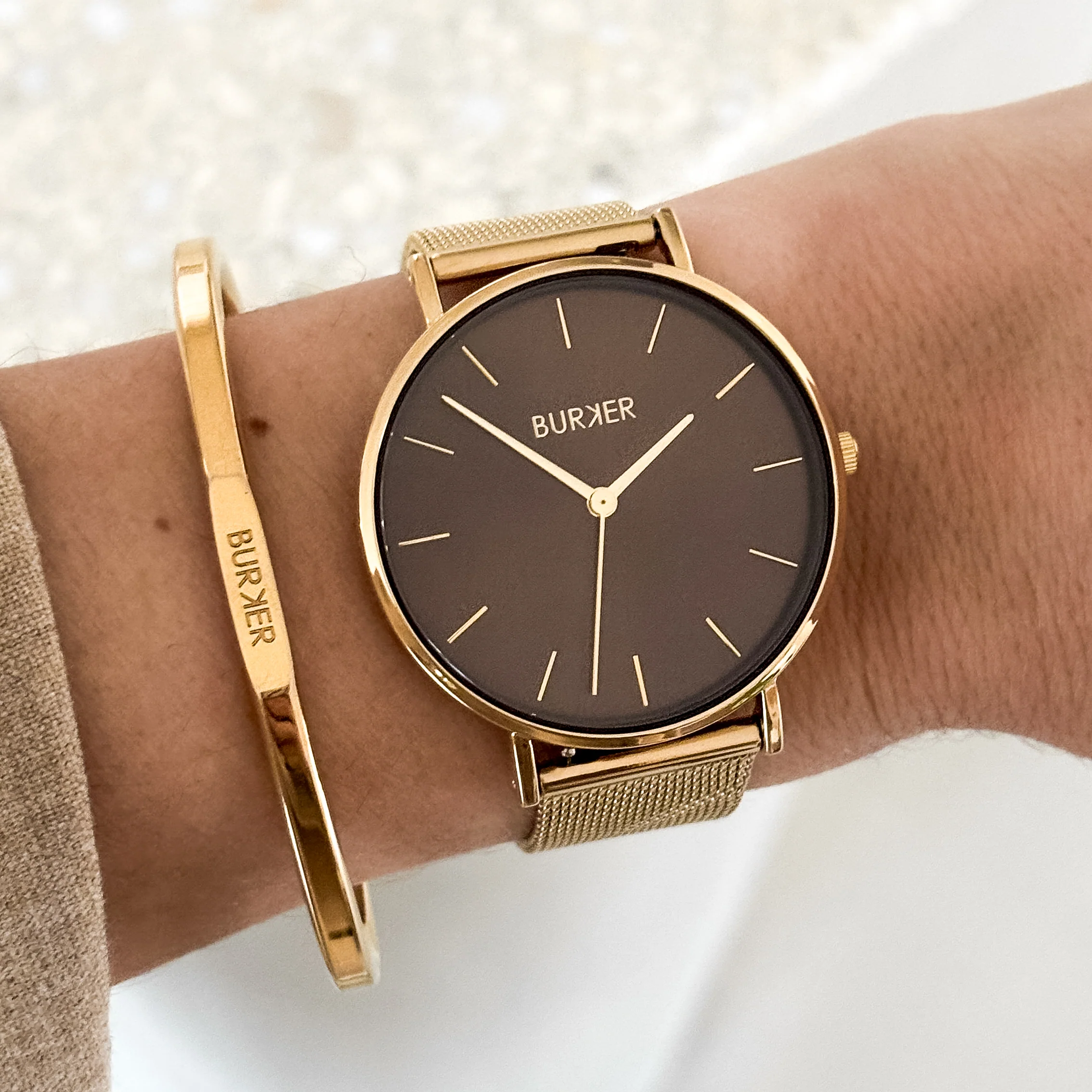 Ruby Gold Brown Mesh - Image 5