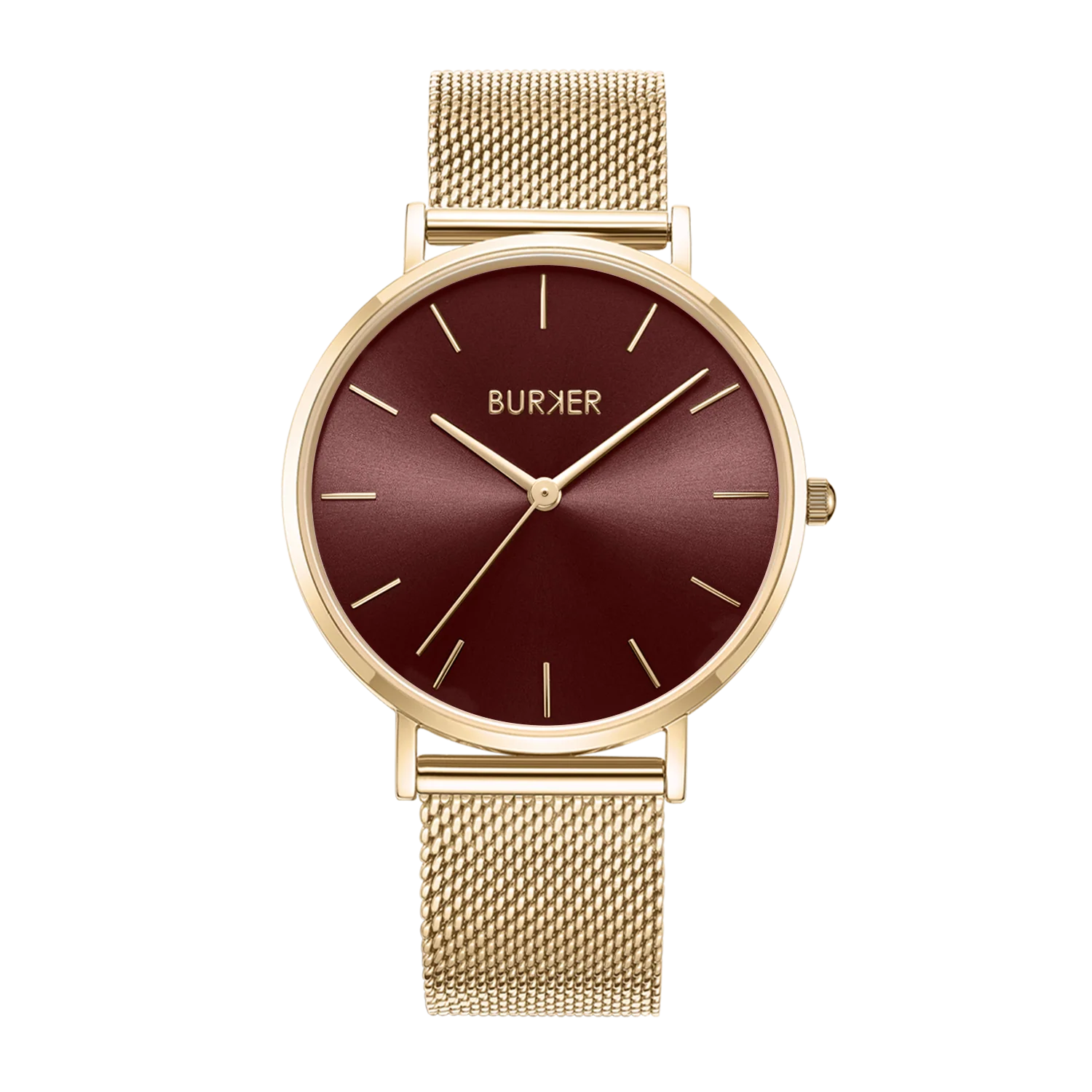 Ruby Gold Burgundy Mesh