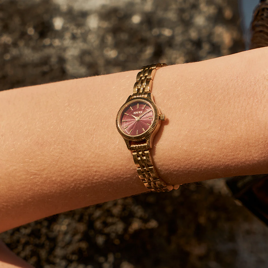 Sophie Gold Burgundy - Image 8